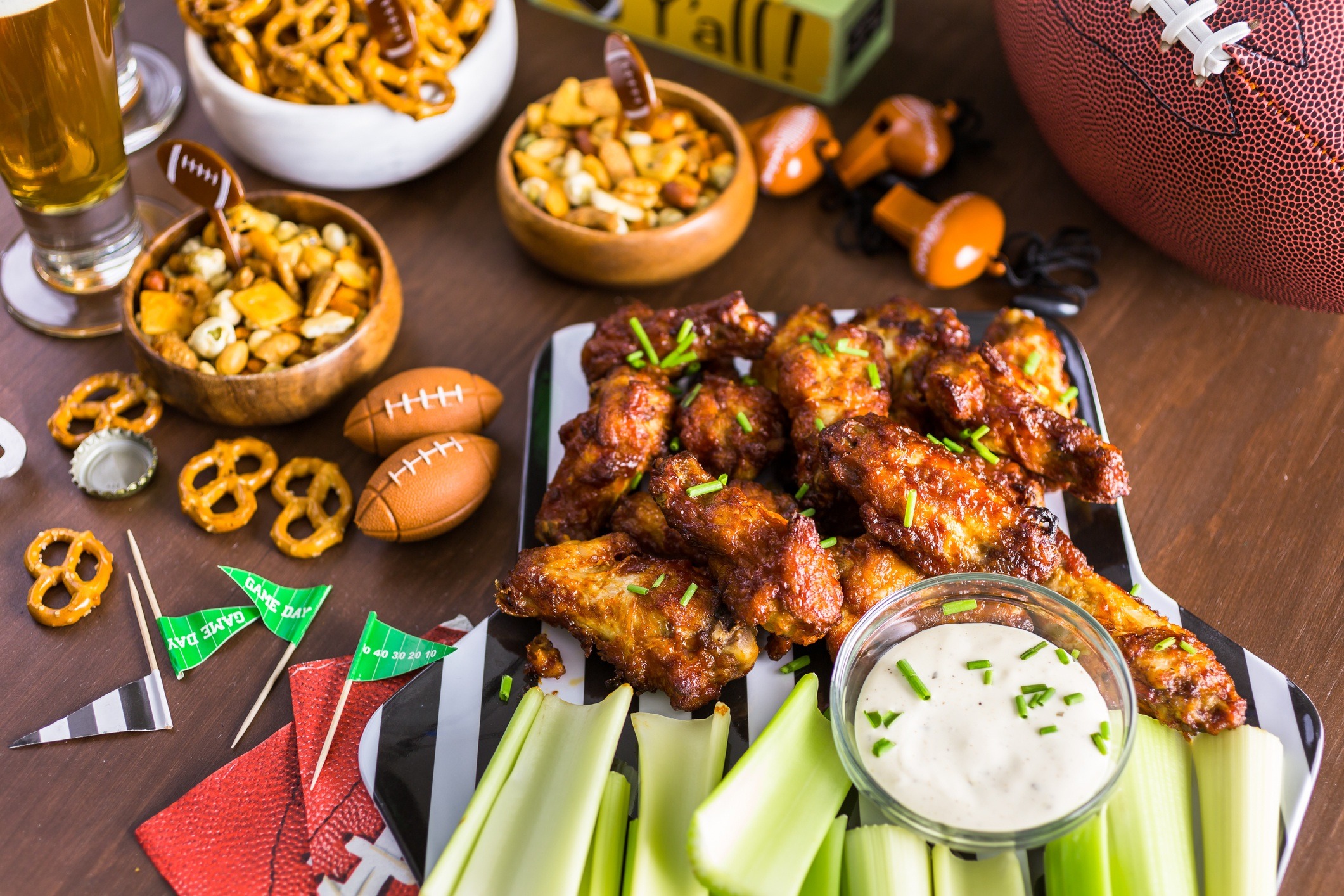 Gearing up for the Big Game: Shoppers Stock up for Their Super Bowl Spreads